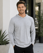 ILTEX Apparel Shirts & Tops Polyester Gray Cotton-Feel Lightweight Hoodie