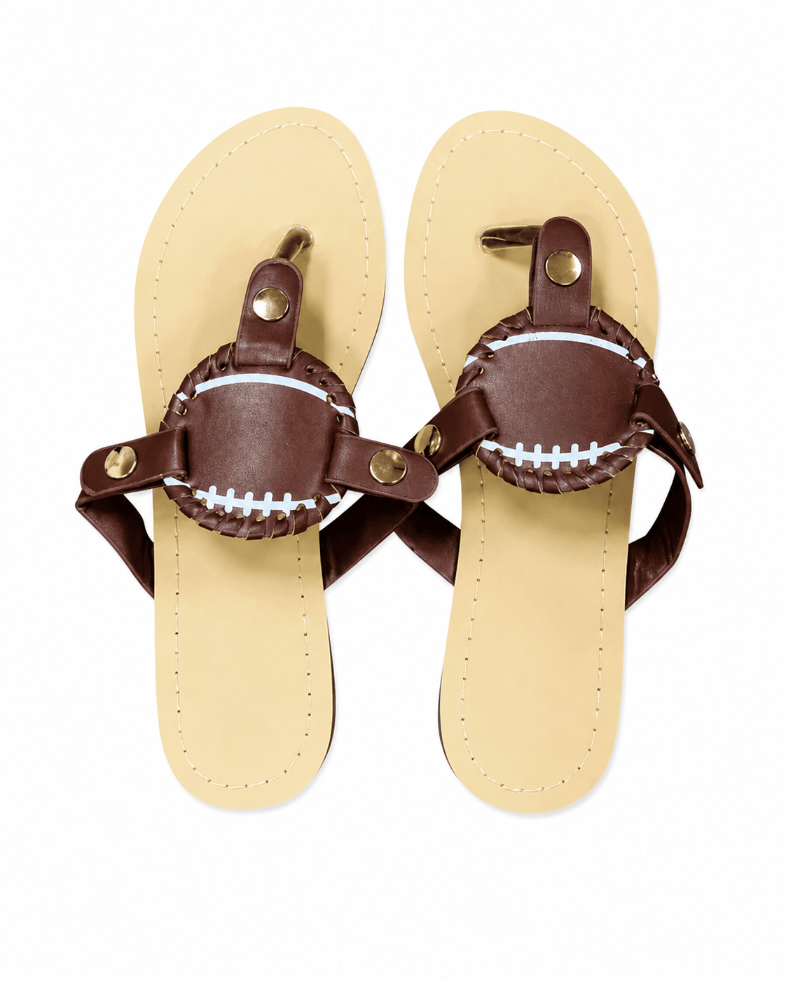 ILTEX Apparel Shoes Sandals Women Football Flip Flops