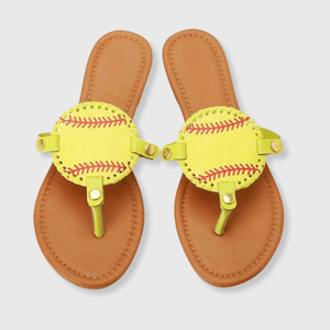 ILTEX Apparel Shoes Sandals Women Softball Flip Flops