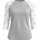 ILTEX Apparel Sports Raglan Baseball Printed Balls Raglan
