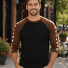 Football Sleeve Raglan Adult - Black/Brown