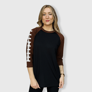 ILTEX Apparel Sports Raglan Football Sleeve Raglan Adult