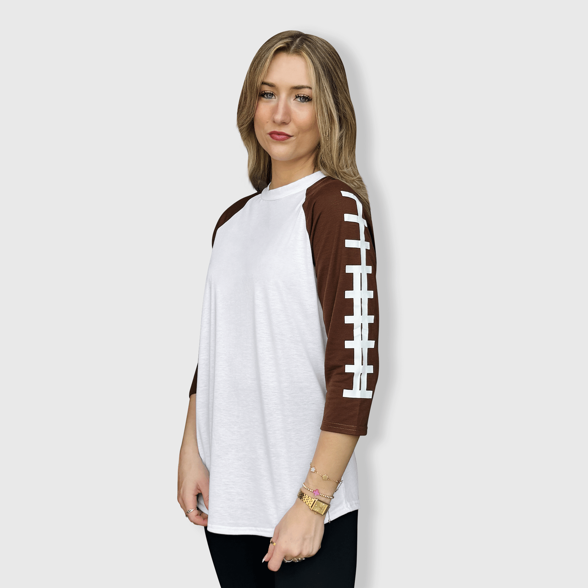 ILTEX Apparel Sports Raglan Football Sleeve Raglan Adult