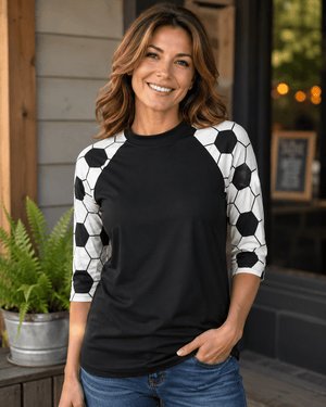 ILTEX Apparel Sports Raglan Soccer Sleeve Raglan Adult
