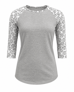 ILTEX Apparel Sports Raglan Volleyball Sleeve Raglan