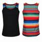 ILTEX Apparel Tank tops Serape Black Polyester Tank Top
