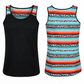 ILTEX Apparel Tank tops Serape Cheetah Black Polyester Tank Top