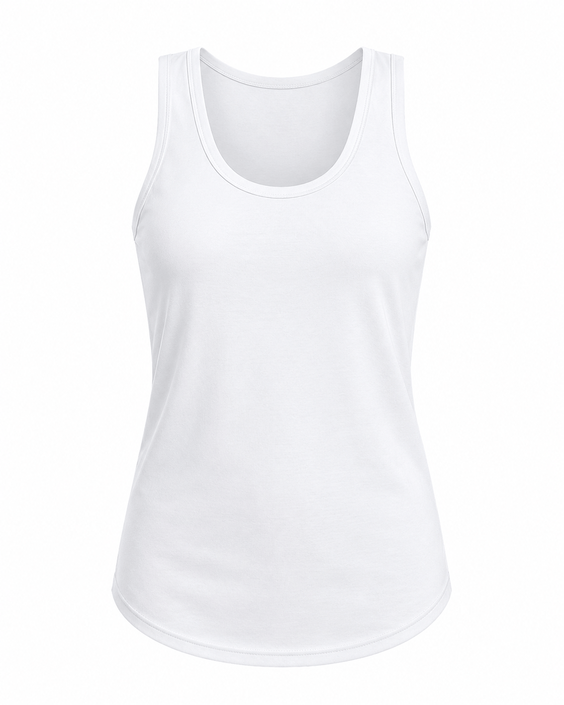 ILTEX Apparel Tank tops Sublimation Racerback White Polyester Tank Top - Adult & Kids