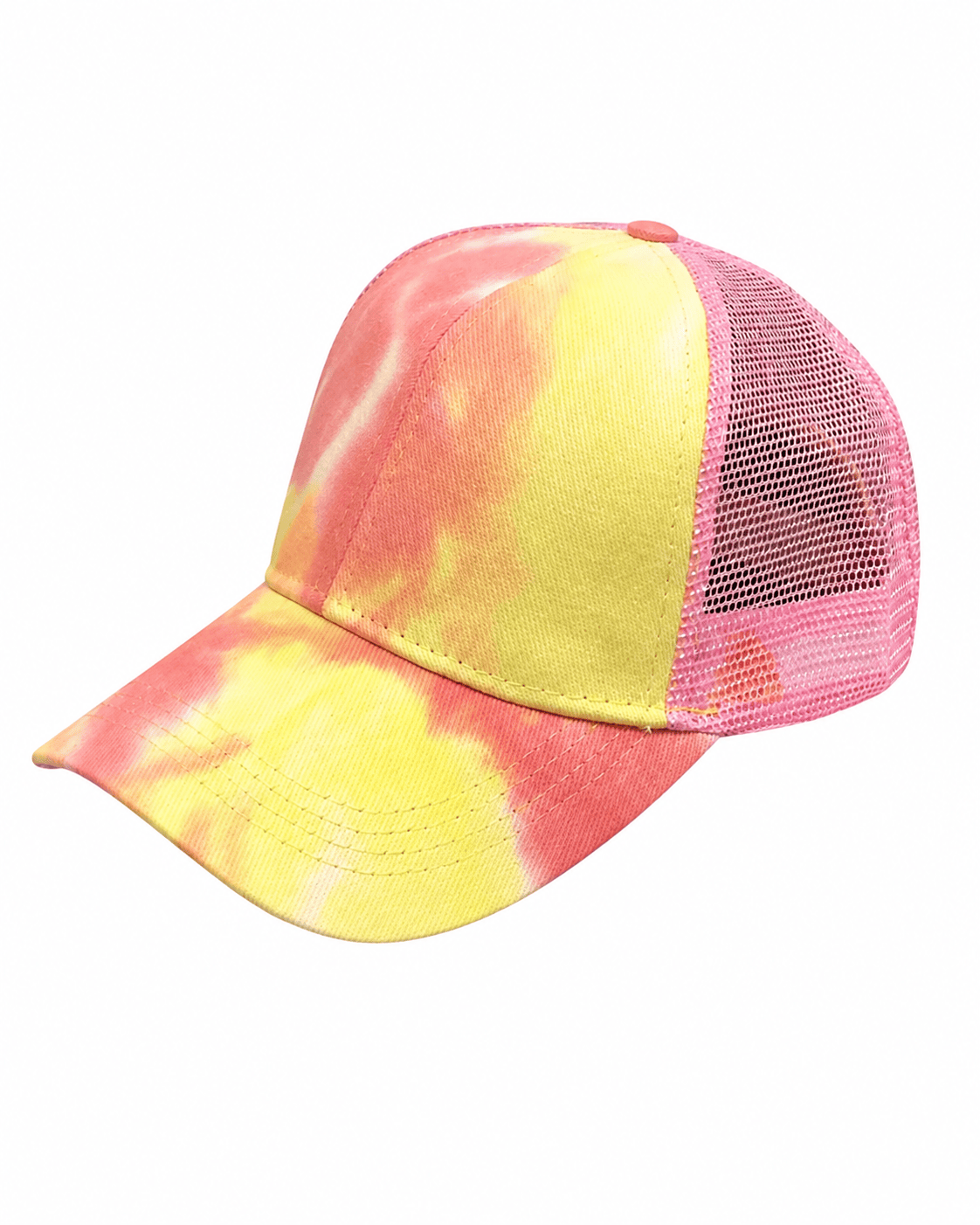 ILTEX Apparel Tie Dye Pink Yellow Cap