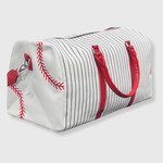 ILTEX Apparel Tote Bag Baseball White Red Duffel Bag