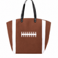 ILTEX Apparel Tote Bag Football Canvas Tote Bag