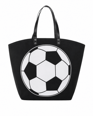 ILTEX Apparel Tote Bag Soccer Canvas Tote Bag