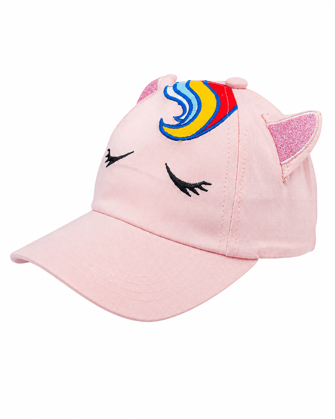 ILTEX Apparel Unicorn Pink Ears Kids Cap