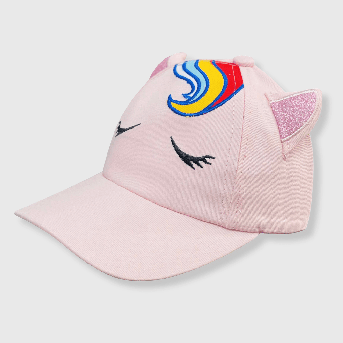 ILTEX Apparel Unicorn Pink Ears Kids Cap