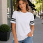 ILTEX Apparel White / Small 2 Stripes Jersey T-Shirt