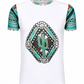ILTEX Apparel Women's Clothing Aztec Cactus White Top