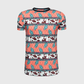 ILTEX Apparel Women's Clothing Cow Turquoise Gemstones Striped Top