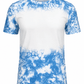 ILTEX Apparel Women's Clothing Faded Cheetah Navy Blank Faux Bleached Top