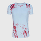 ILTEX Apparel Women's Clothing Halloween White Splatter Blank Faux Bleached Top - HAW204