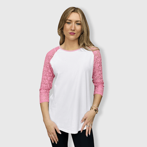 ILTEX Apparel Women's Clothing Lace Sleeves Top