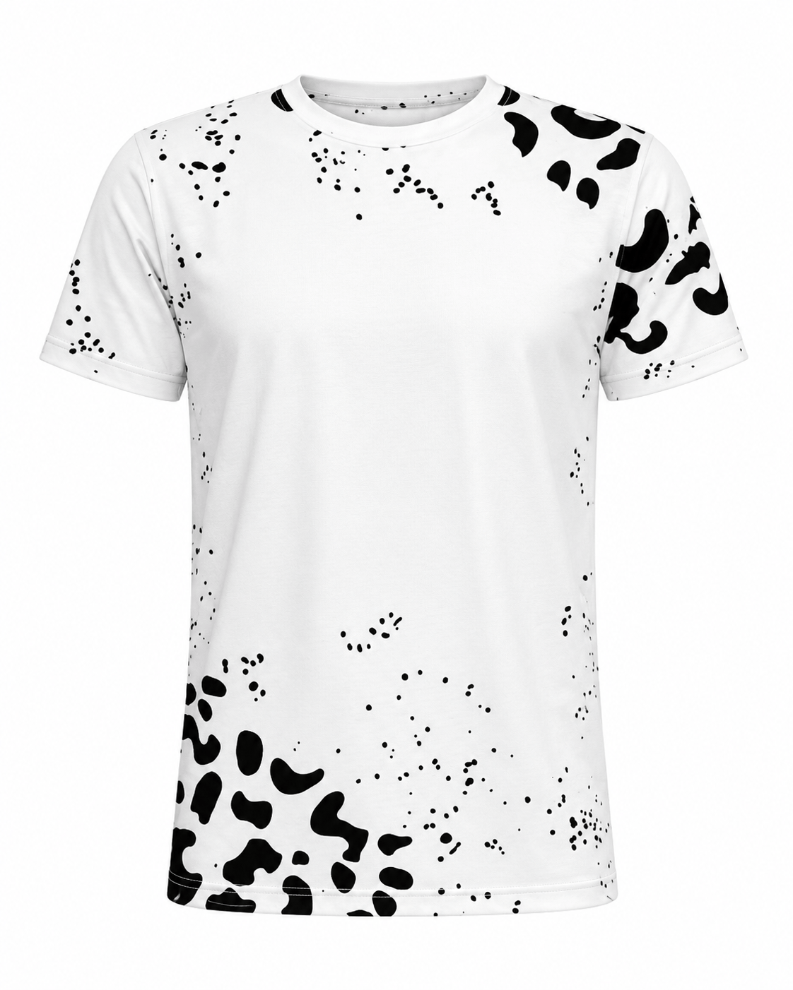 ILTEX Apparel Women's Clothing Leopard Black White Blank Tee