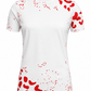 ILTEX Apparel Women's Clothing Leopard Red White Blank Tee