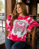 ILTEX Apparel Women's Clothing 'Loads of Love' Pink Cloud Top