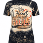 ILTEX Apparel Women's Clothing 'My Heart Is On That Field' Baseball Black Top