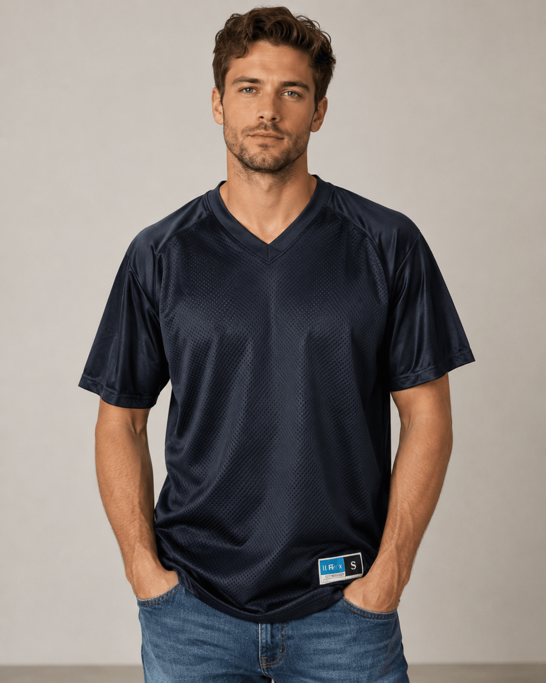 ILTEX Apparel Women's Clothing Navy / Small Football Adult Jersey