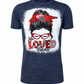 ILTEX Apparel Women's Clothing 'One Loved Mama' Charcoal Top