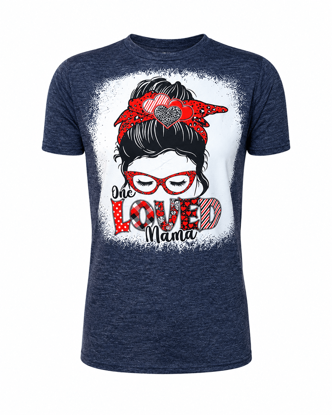 ILTEX Apparel Women's Clothing 'One Loved Mama' Charcoal Top