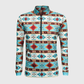 ILTEX Apparel Women's Clothing QZ1003 - Aztec Turquoise Quarter Zip Top