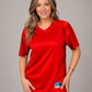 ILTEX Apparel Women's Clothing Red / Small Football Adult Jersey