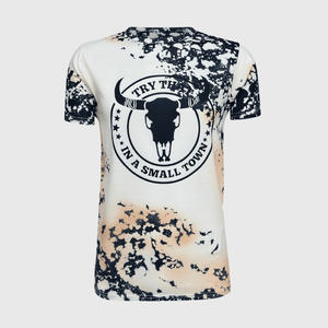 ILTEX Apparel Women's Clothing Rodeo Small Town Short Sleeve Top