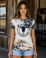 ILTEX Apparel Women's Clothing Rodeo Small Town Short Sleeve Top