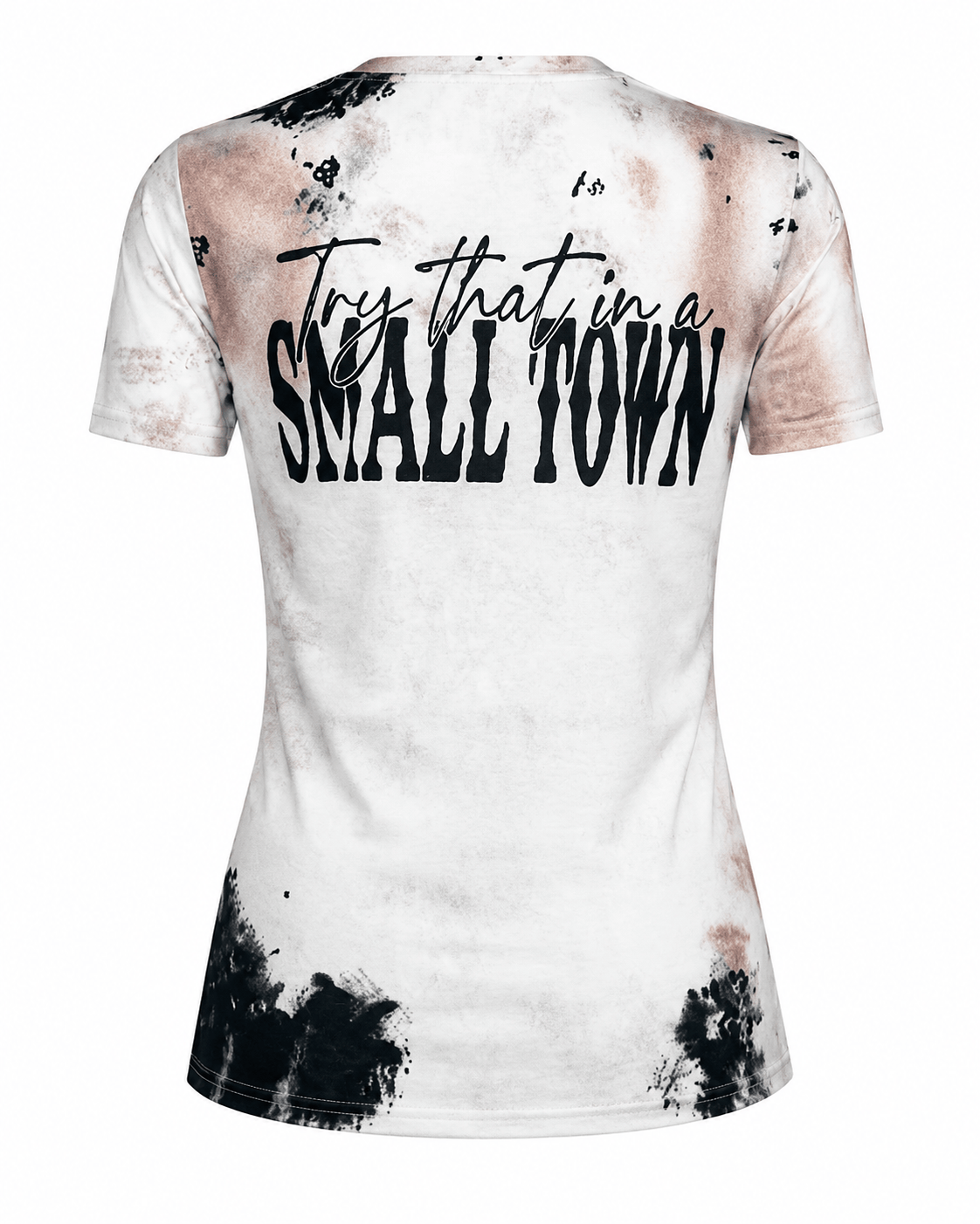 ILTEX Apparel Women's Clothing Rodeo Small Town V-Neck Top